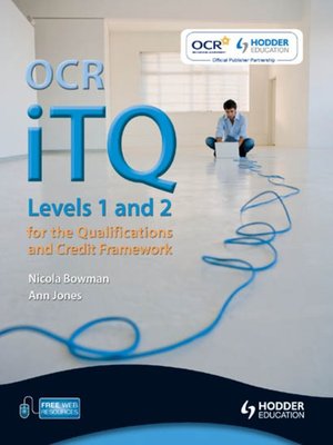 cover image of OCR iTQ Levels 1 and 2